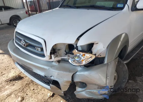 2003 Toyota Sequoia Sr5 V8 z USA, uszkodzony, nr VIN 5TDZT34A93S154534